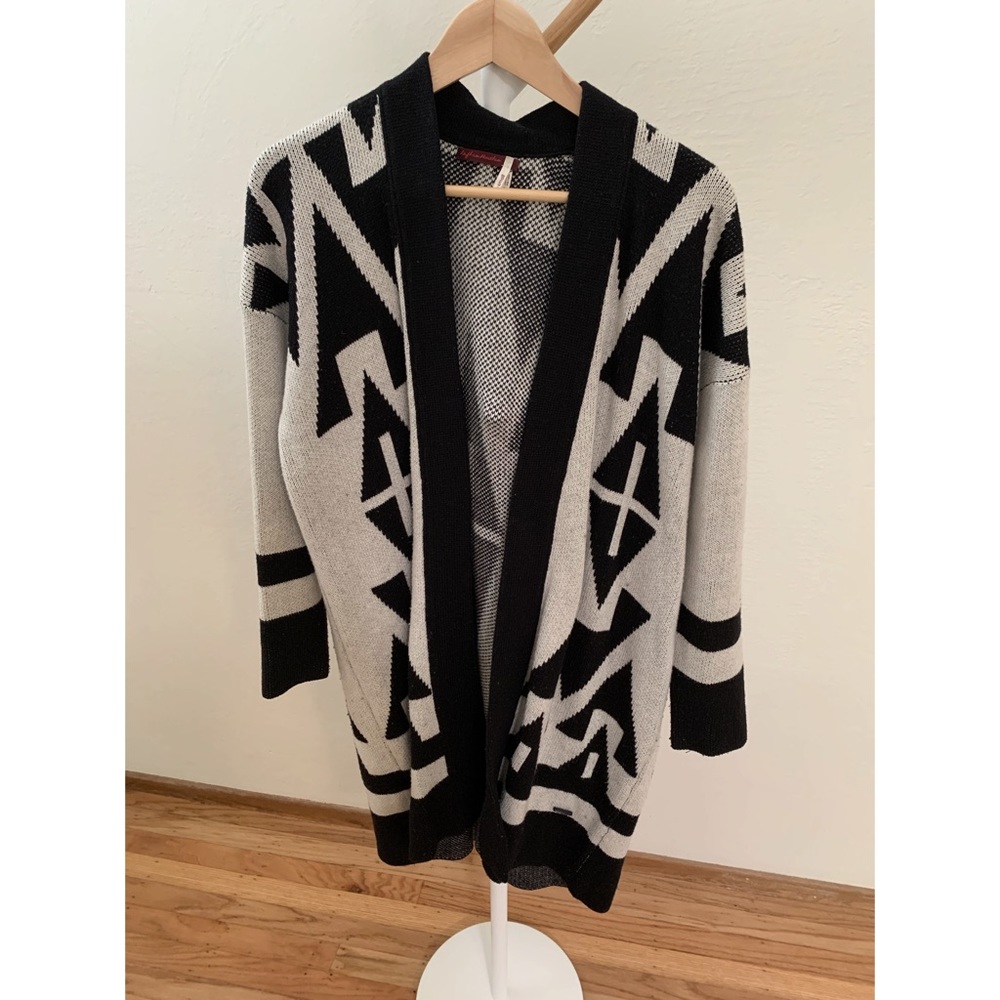 Left on Houston long cardigan sweater